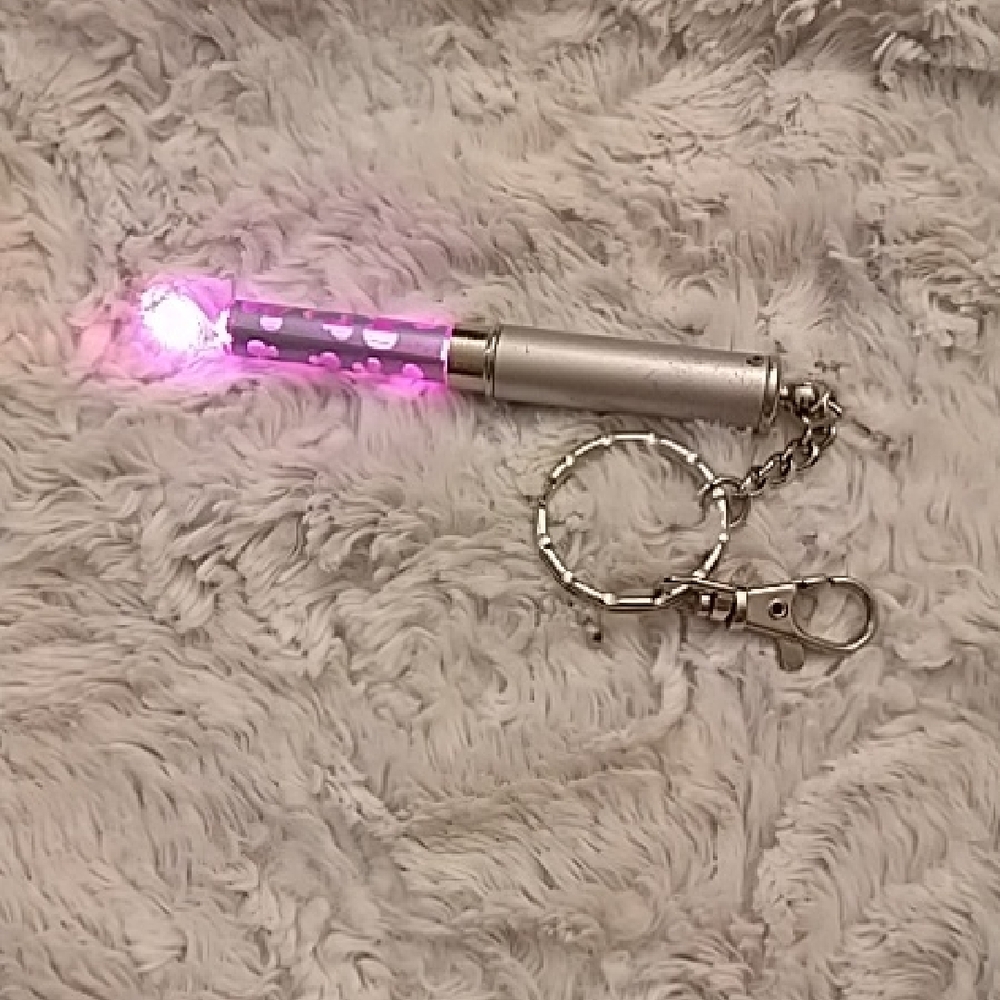 Disneyland Multiple-Coloured LED Keychain